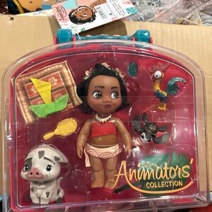 Disney Red and Black Doll Set